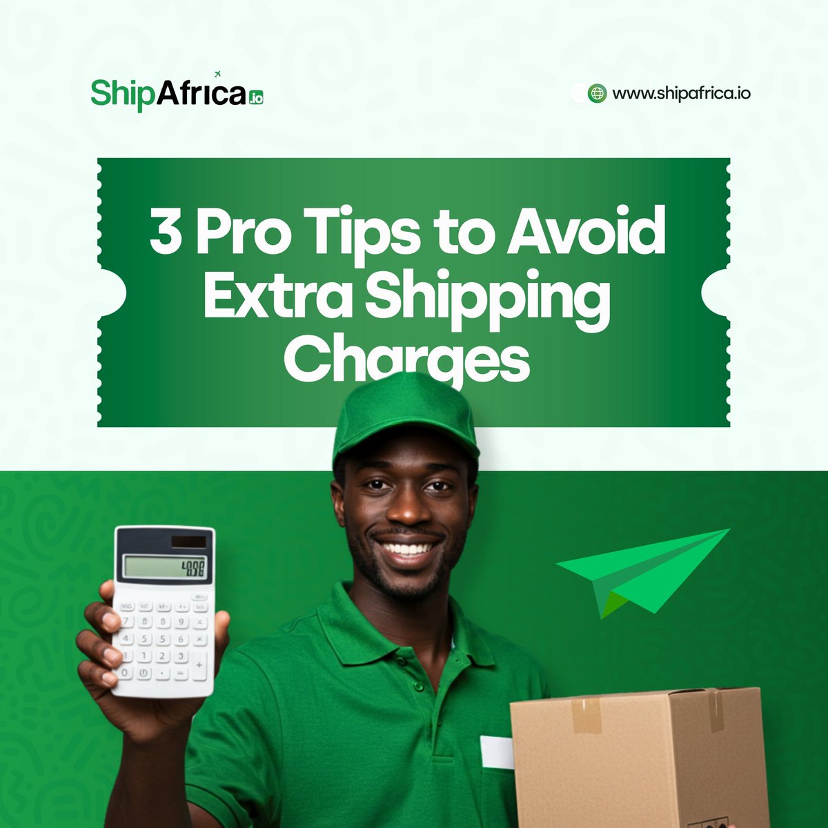 ThisisJaiye's tweet image. At ShipAfrica✈️, we believe every shipment should be transparent and cost-effective.

Check out these 3 quick tips to help you save on your next delivery.

Ship smarter. Ship confidently. ShipAfrica. 🌍

#ShipAfrica #Logistics #ShippingSolutions