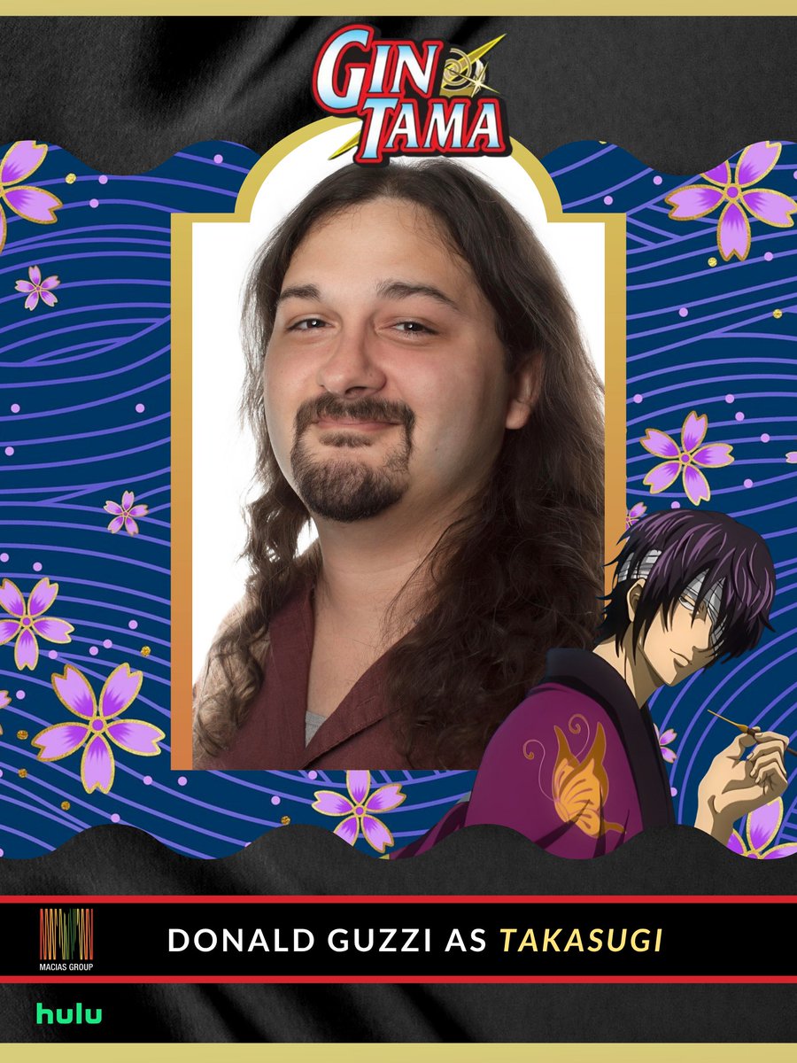 🎙️Role Announcement!🎙️

"I'm gonna destroy this useless, rotten world!"

I'm elated to announce I've been able to reprise my role as Shinsuke Takasugi in #Gintama Seasons 2 and 3! Huge thanks to <a href="/Macias_Group/">Macias Group</a> for bringing me back! You can stream Gintama on Hulu and Disney+!