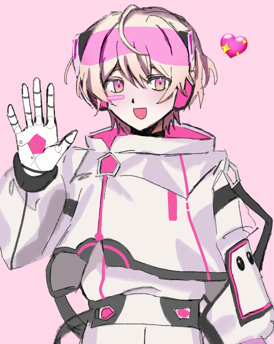 #大阪万博2025 #ヘルスケアパビリオン #ミライア・リンクス 
こんなにも激カワキャラクターなのにFAが少ない🙀オイラが行くしかねぇな…となり描いた