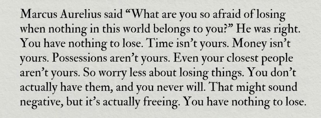 You have nothing to lose.