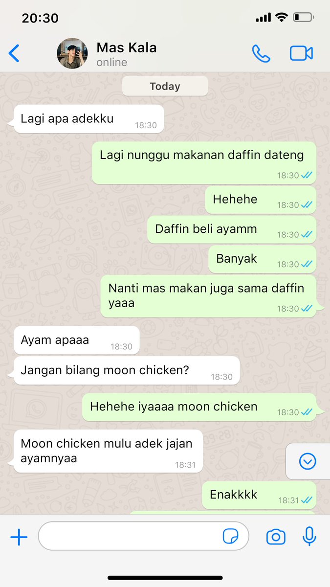 zchtaa's tweet photo. [Repost from WA Channel]
Kala, Daffin, dan cerita tentang ayam goreng https://t.co/pYUDOMU5GF