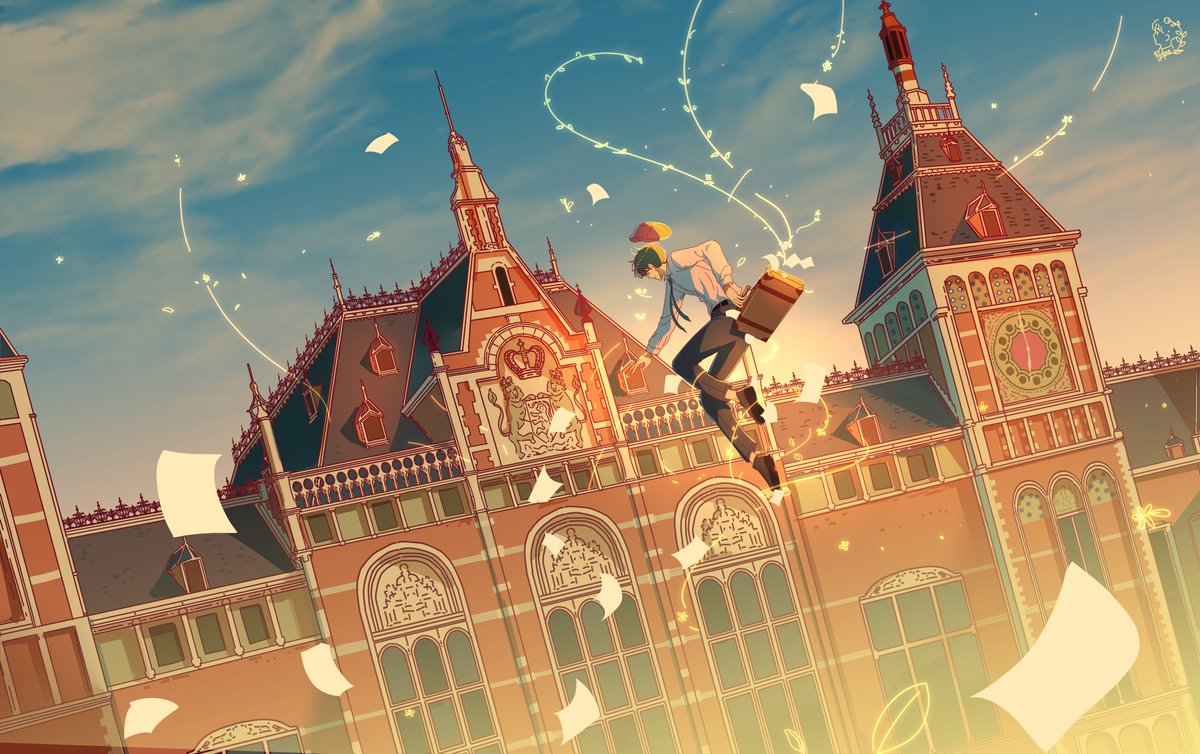 일일히 그린 배경 그림엔 낭만이 있는데 말이지...