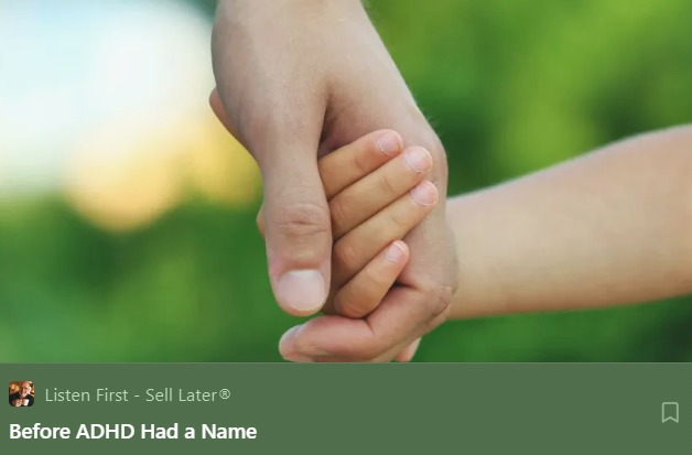 BobPoole's tweet photo. Before ADHD had a name. When I was in second grade, the nuns didn’t know what to do with me — so they sent me to the five-and-dime instead. https://t.co/vSLLg4eFu2 https://t.co/SzjRkT9zvq