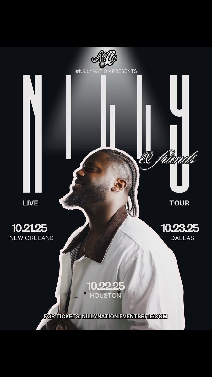 its_nilly's tweet image. Going on Tour! Tickets live now!

eventbrite.com/o/nillynation-…