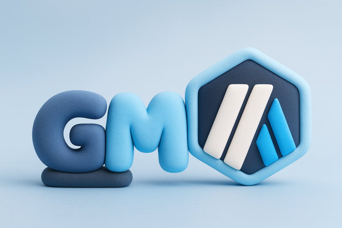 arbitrum's tweet image. gm fam