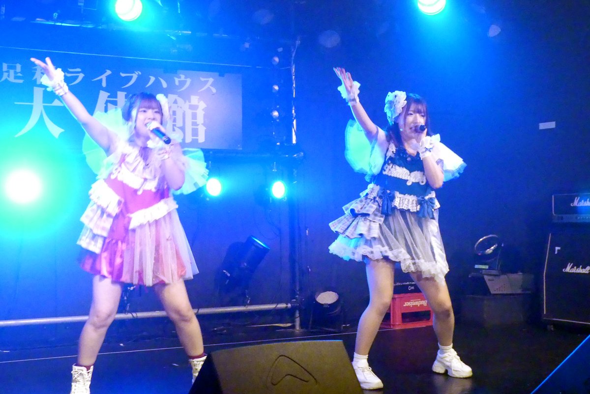 Chopper_Chindon's tweet image. 2025.9.21 推しマシマシライブ!! vol.1
at 足利ライブハウス大使館 ホールB

9月にプレデビューしたばかりのParadigm Shift
最初のステージも観ましたがだんだんパフォーマンス力も上がっているように感じてます

#ParadigmShift
#優希
#あこ
Camera：LUMIX FZ300