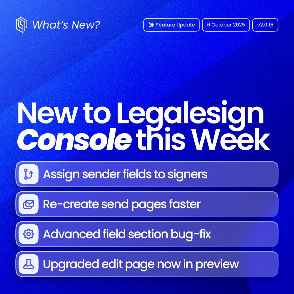 Legalesign eSignature tweet media