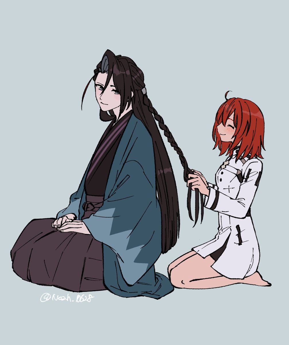 近ぐだ♀ あまりにn番煎じなシチュですが自分の絵で見たかったので描きました 