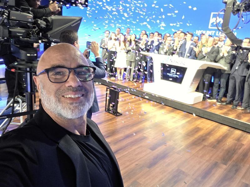 On Friday morning, I had the honor of joining the Nasdaq opening bell ceremony in New York, celebrating the debut of Mount Logan Capital Inc.

A full-circle moment.

After three months across Asia — long nights, big milestones, and real growth — standing on the Nasdaq floor