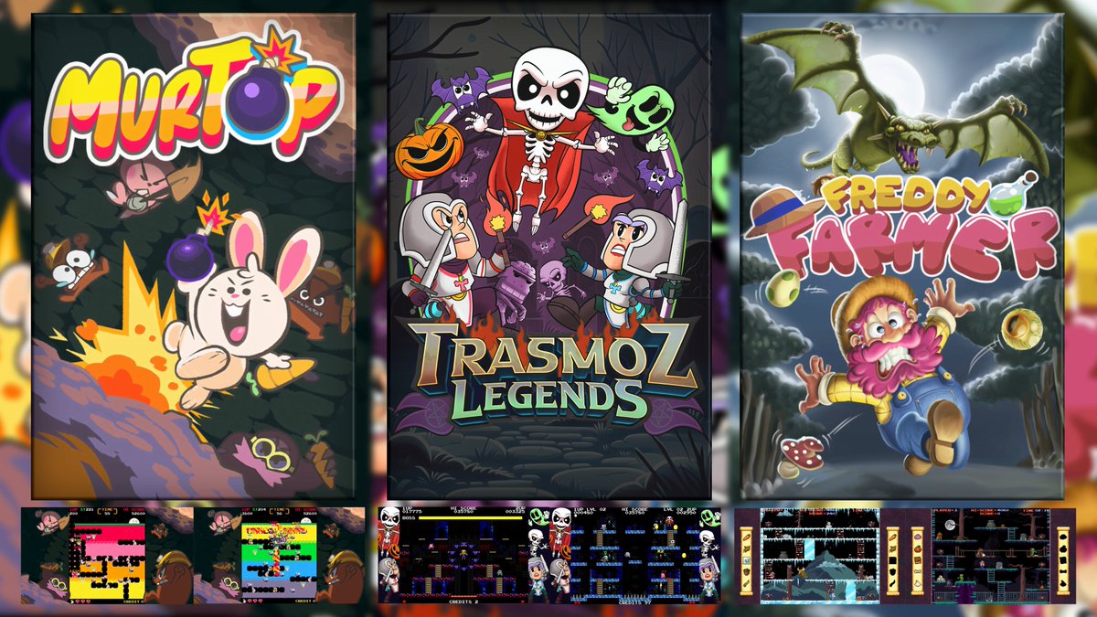🎮Flynn's Arcade 🎮 (@flynnsarcades) on Twitter photo 🎮 #Arcade #Bundle available on #Steam 3 #indie gems: #TrasmozLegends <a href="/VolcanoBytes/">Volcano Bytes</a>, #Murtop <a href="/hiulit/">hiulit (Bunny Bomber Blast! on exA-Arcadia)</a> & #FreddyFarmer <a href="/catcadegames/">CATCADE GAMES ➡️ Freddy Farmer</a>
Thanks <a href="/JanduSoft/">JanduSoft - Porting & Publishing</a>
Hours of fun, nostalgia, and pixel-perfect chaos, all in one place! store.steampowered.com/bundle/59650/S…
#RetroGaming #PixelArt #GamingBundle 🎮 #Arcade #Bundle available on #Steam 3 #indie gems: #TrasmozLegends <a href="/VolcanoBytes/">Volcano Bytes</a>, #Murtop <a href="/hiulit/">hiulit (Bunny Bomber Blast! on exA-Arcadia)</a> & #FreddyFarmer <a href="/catcadegames/">CATCADE GAMES ➡️ Freddy Farmer</a>
Thanks <a href="/JanduSoft/">JanduSoft - Porting & Publishing</a>
Hours of fun, nostalgia, and pixel-perfect chaos, all in one place! store.steampowered.com/bundle/59650/S…
#RetroGaming #PixelArt #GamingBundle