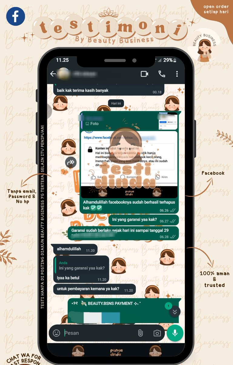 Jasa  Pemulihan Akun Dinda, Facebook,Tiktok
Instagram,
 Twitter, T Lindkedin
Whatsapp, Telegram?

 Akun dihack/terkunci/ditangguhkan?

Atau
Mau sadap wa &amp; hapus akun tanpa email/sandi/no hp?
 
Pengerjaan 1 jam sampai 2 jam✌️

WA.me/6289508114941