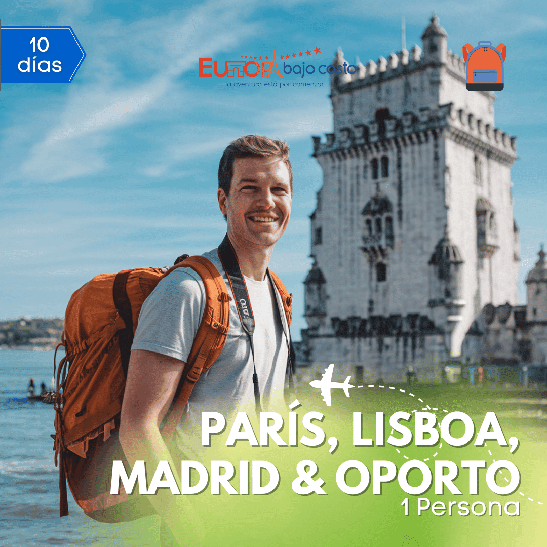 EuropaBajoCosto's tweet photo. ¡Descubre Europa en 10 días con EBC! 🚌 Madrid, París, Lisboa y Oporto te esperan con sus maravillas. ¡No te lo pierdas!
Reserva aquí 👉 https://t.co/CuK4KONEtv
#EuropaEnBus #ViajaConEBC https://t.co/Ia5ibIsEnN
