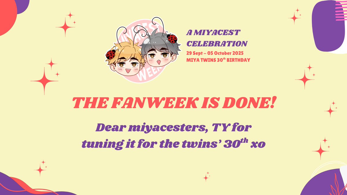Miyacest Celebration tweet media