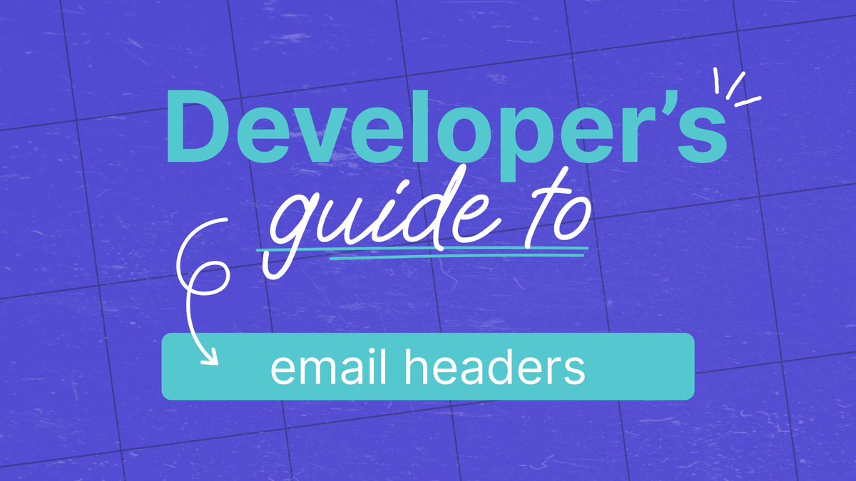 Headers can be confusing, but they're the secret language of emails. 🤫
From deliverability to user experience, email headers are the silent force that makes it all work. Learn how to decode them and use them to your advantage in our developer's guide.
Read more: