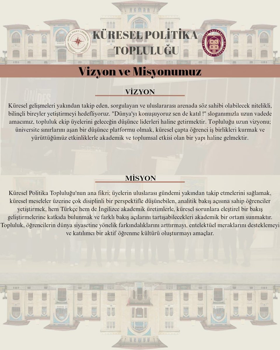 ssua_glopol's tweet photo. 🎓 Küresel Politika Topluluğu olarak biz; düşünen, sorgulayan ve dünyayı konuşan bir topluluğuz! 🌏
Akademiden diplomasiye uzanan etkinliklerle küresel farkındalık için çalışıyoruz. 💬
“Dünya’yı konuşuyoruz, sen de katıl!”
#KüreselPolitikaTopluluğu #globalpolicy #glopol https://t.co/jJMMxyYXmo