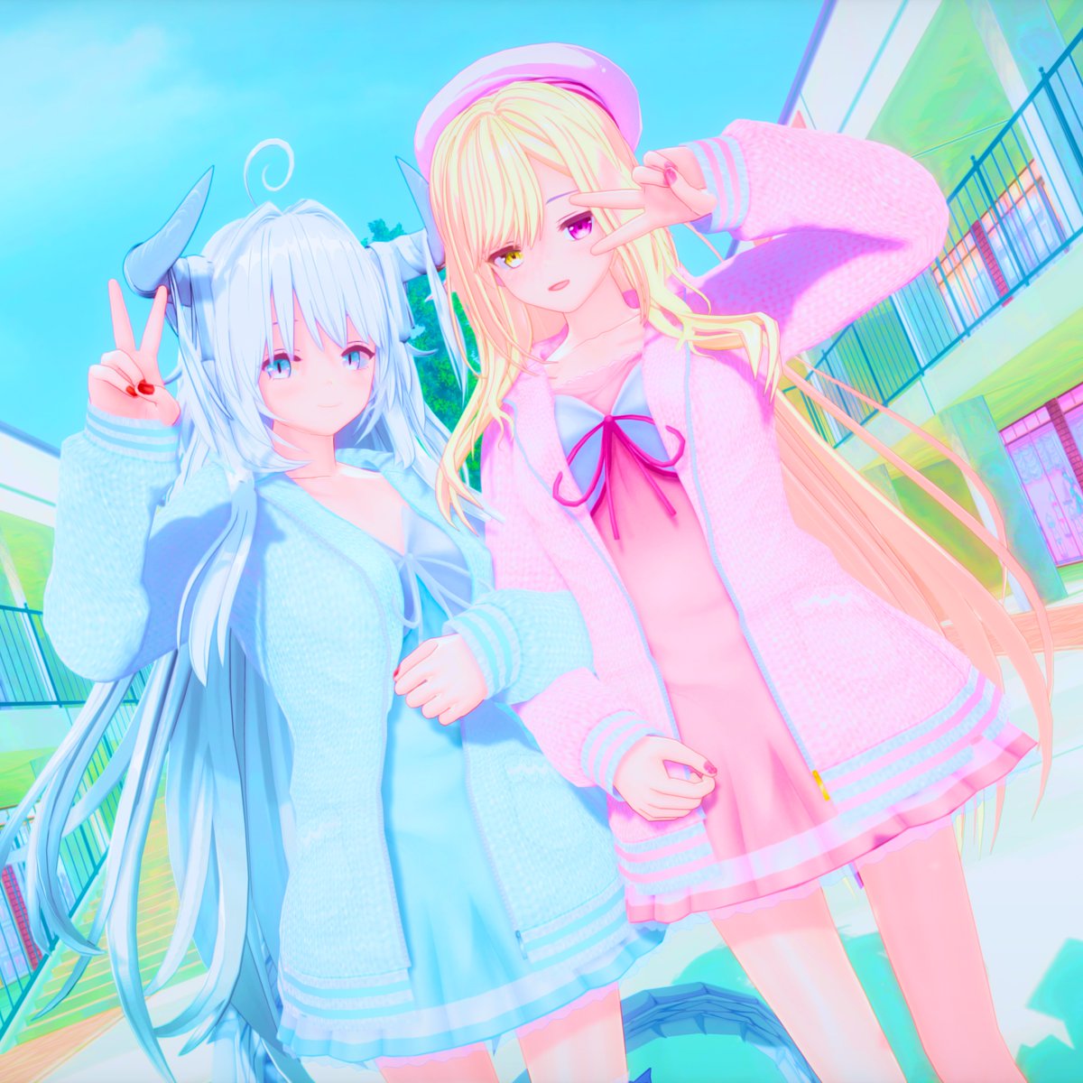 ユニカちゃんとリリーちゃん
#COM3D2