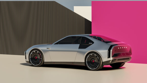 SKODAUK_Media's tweet photo. We’ve reimagined one of our all-time icons, the Škoda 110 R Coupé, for a new era.
Sleek, powerful, and unapologetically modern, the 2025 110 R blends 70s spirit with cutting-edge electric performance.
130 years of heritage, reborn for the electric age.
#Skoda #110R https://t.co/liQwPVvO41