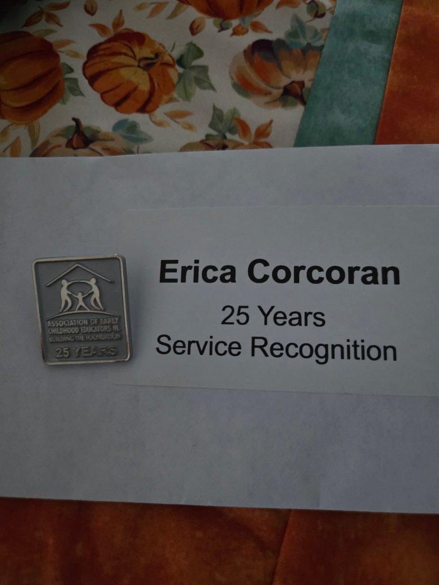 Association of Early Childhood Educators of Newfoundland &amp; Labrador Service Recongnition - 25 years!! 
I was also 1 of 15 nominated for ECE of the Year. Thank you to the persons who sent in the nominations, along with letters of support. Just to be nominated was an honor.