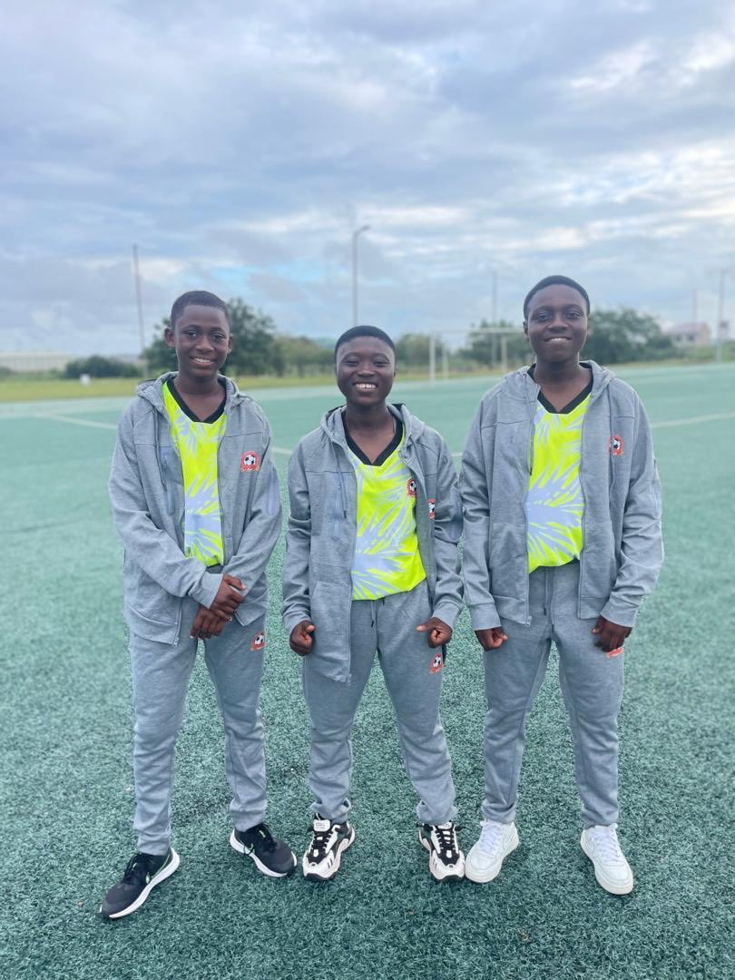 RidgeCityFC's tweet photo. 🥳 𝐂𝐎𝐍𝐆𝐑𝐀𝐓𝐔𝐋𝐀𝐓𝐈𝐎𝐍𝐒! 🥳

We’re beyond proud of our very own Nureeyatu Amadu, Ethel Amoakoah, and Vida Adu Boafo for earning a spot on the Greater Accra Regional Football Association (GARFA) U-15 Girls Team! 💪🏿💙💛

Go make us proud at the Elite U-15 Girls Championship in Prampram — the whole Ridge City family is cheering you on! 🙌🏿⚽

#RCFCW #RCA #WeDontPlay