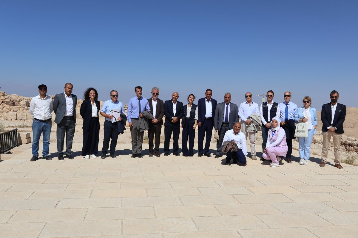 EUinJordan's tweet photo. The EU, in partnership w/@MoTA_Jordan &amp; the Italian Agency for Development Cooperation, celebrates the rehabilitation of Machareus—one of Jordan's most remarkable archaeological sites. 
With €10M in EU support, we preserve heritage, create jobs &amp; empower local communities. 🇪🇺🇯🇴 https://t.co/XNgJ5bKHdd