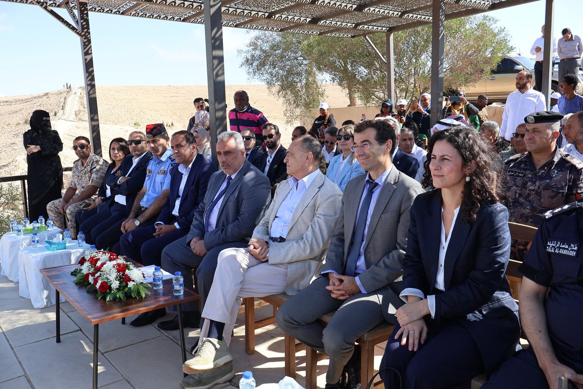 The EU, in partnership w/@MoTA_Jordan &amp; the Italian Agency for Development Cooperation, celebrates the rehabilitation of Machareus—one of Jordan's most remarkable archaeological sites. 
With €10M in EU support, we preserve heritage, create jobs &amp; empower local communities. 🇪🇺🇯🇴