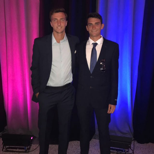 Cousins and former <a href="/AggieMTEN/">Texas A&M Men's Tennis</a> teammates 🇫🇷 Arthur Rinderknech and 🇲🇨 Valentin Vacherot have both advanced to the round of 16 at the Masters 1000 event in Shanghai.

Arthur earned his 3rd top-10 win (and 2nd against Zverev) &amp; Val earned his first two top-25 wins (Bublik &amp; Macháč).