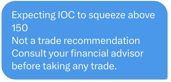 GK_Cheerla's tweet photo. How many of you enjoyed todays #IOC analysis? (Sent on DM , Went up by 4% intraday)
Comment belowπ
With this we made a Hat-rick #BankofBaroda #ONGC #IOC
Let me know if you are interested in such more posts from me?
#BreakoutStock #IOC #Squeeze
#OI_Analysis #DataAnalytics https://t.co/o8NmBi0PSB