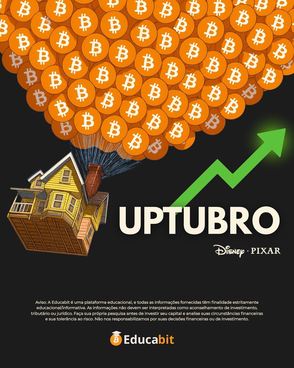 EducabitBrasil's tweet photo. Altas aventuras, Outubro está vindo forte.
Qual sua previsão para o Bitcoin até o fim do mês? https://t.co/QgRAeb3iOd