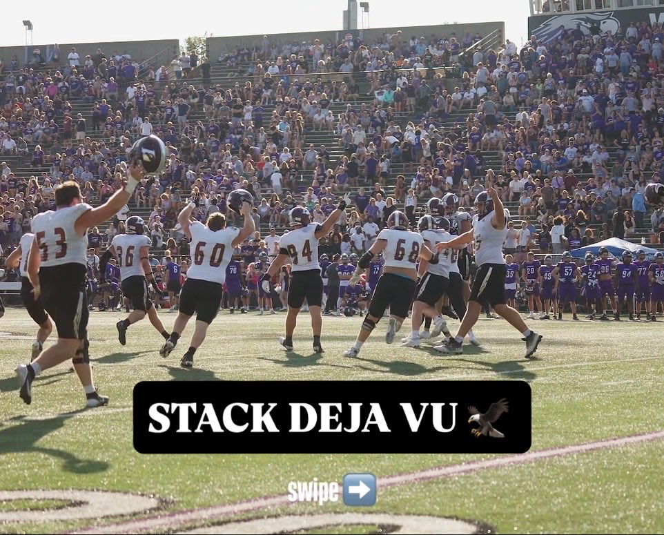 UWLEagleFB's tweet photo. The final play from Saturday… 😊

#TheExperience #asaneagle #d3fb https://t.co/rde0GV24IP