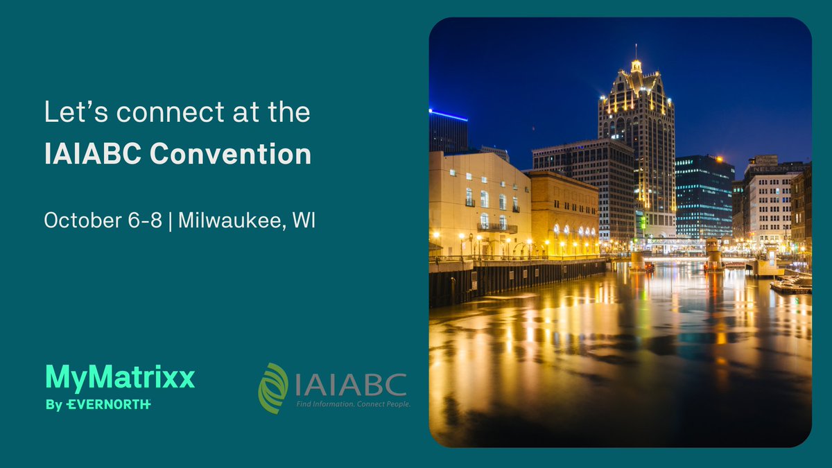 #MyMatrixxbyEvernorth Regulatory Affairs experts are ready to collaborate on policy ideas and information at the IAIABC Convention Oct 6-8 in Milwaukee. Connect with them to discuss how state legislation can impact your workers' comp claims.