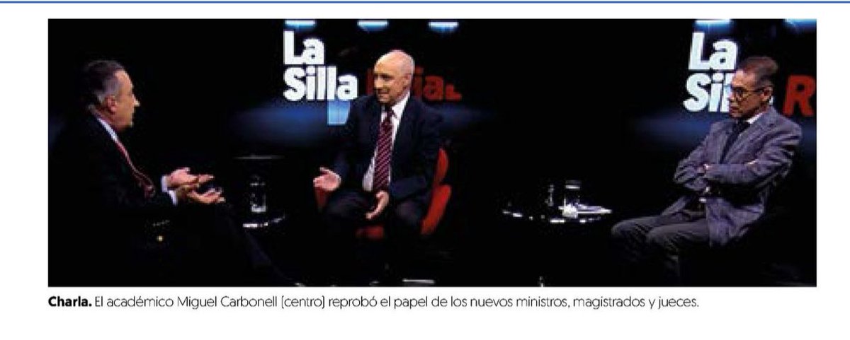 Reforma a la Ley de Amparo: Miguel Carbonell vía El Financiero.

🎯Un retroceso al siglo XIX
🎯Amparo individualista
🎯 Reduce la fuerza del amparo
🎯Implicaciones en áreas como administrativa; fiscal y bloqueo de cuentas

Échenle lectura👇🏻