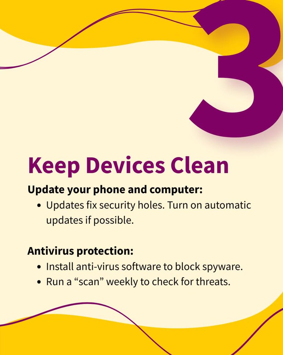(1/2) October is both #DVAM &amp; #CSAM. While some misuse technology to harass and control, tech can also be a powerful tool for safety, connection, + accountability.
🛡️Take a look + share <a href="/NNEDV/">NNEDV</a> and <a href="/GenDigitalInc/">Gen</a>  Digital Safety Toolkit offering practical tips to navigate tech.