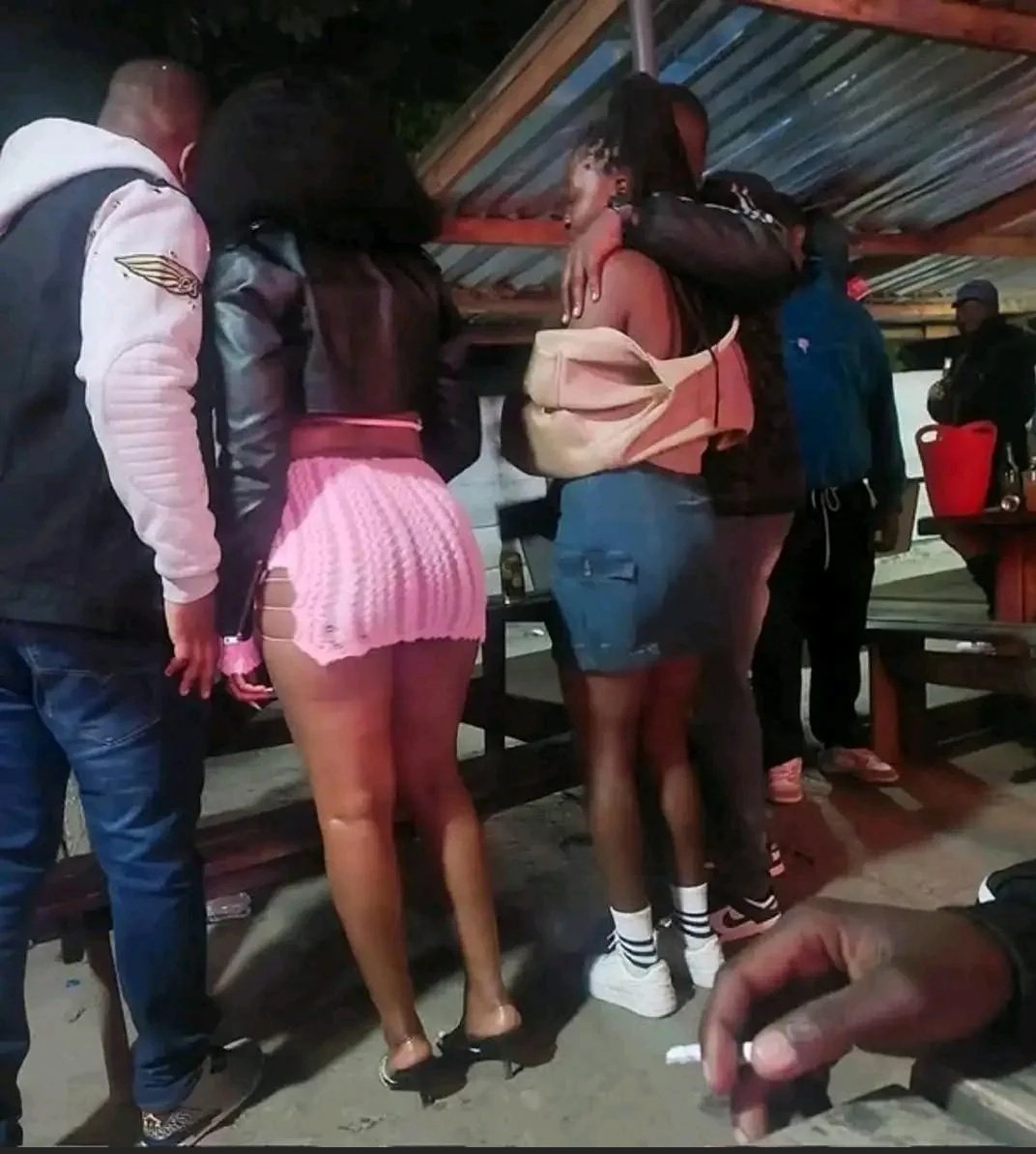 Do men feel comfortable walking with a lady dressed like this?