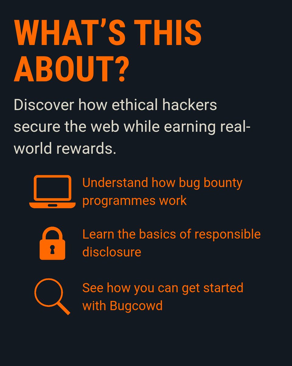 enusec's tweet image. We have an excellent session this Wednesday. @Bugcrowd are coming in to talk about bug bounties, and we'll also be looking into the exciting world of ethical hacking!
Join us on Wednesday, 8th October @ 14:00 in C27, Merchiston Campus