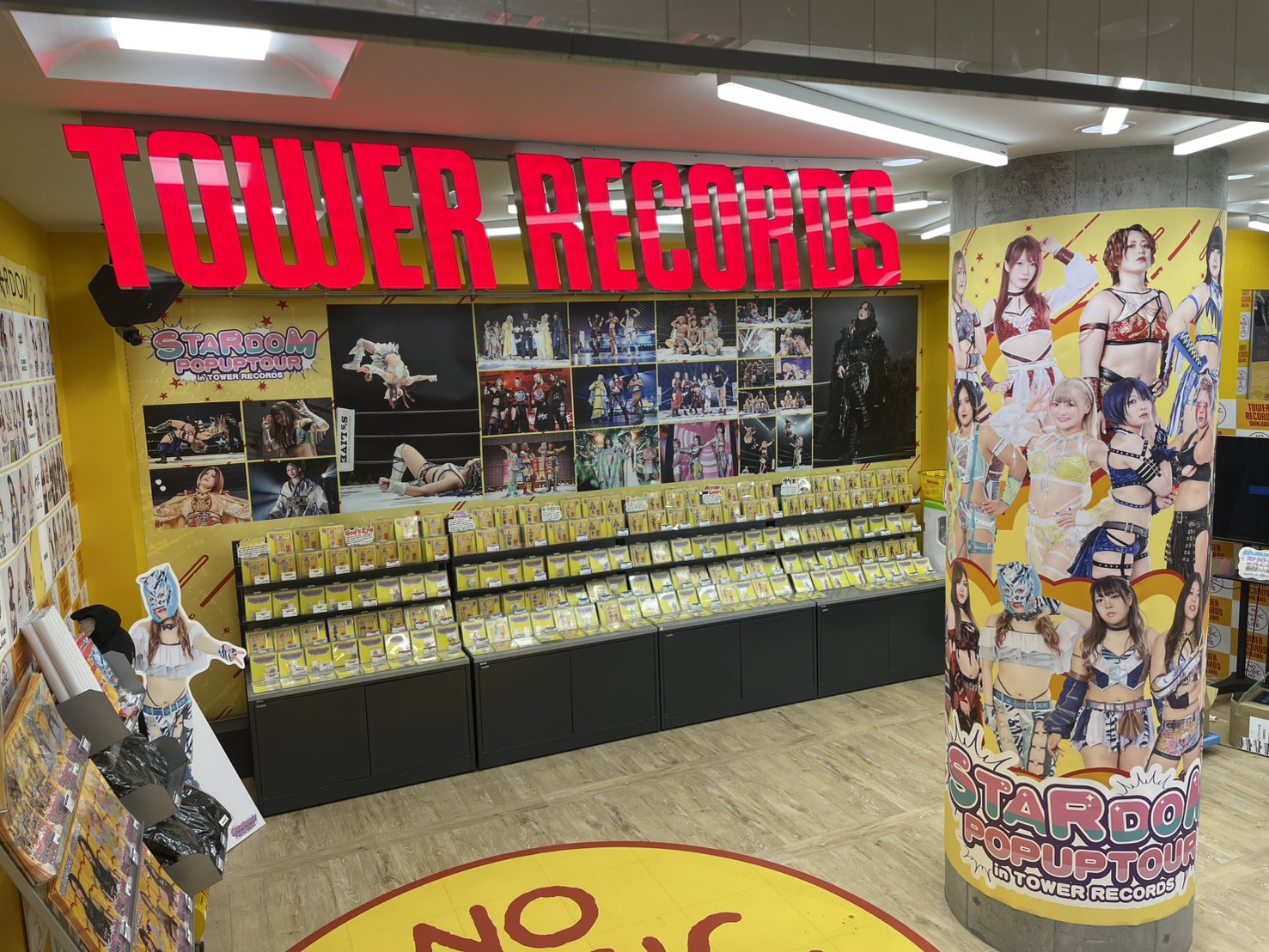 STARDOM×TOWER RECORDS トレーディングアクリルプレート　A STARDOM × TOWER RECORDS POP UP TOUR 全国9都市巡回開催！ -