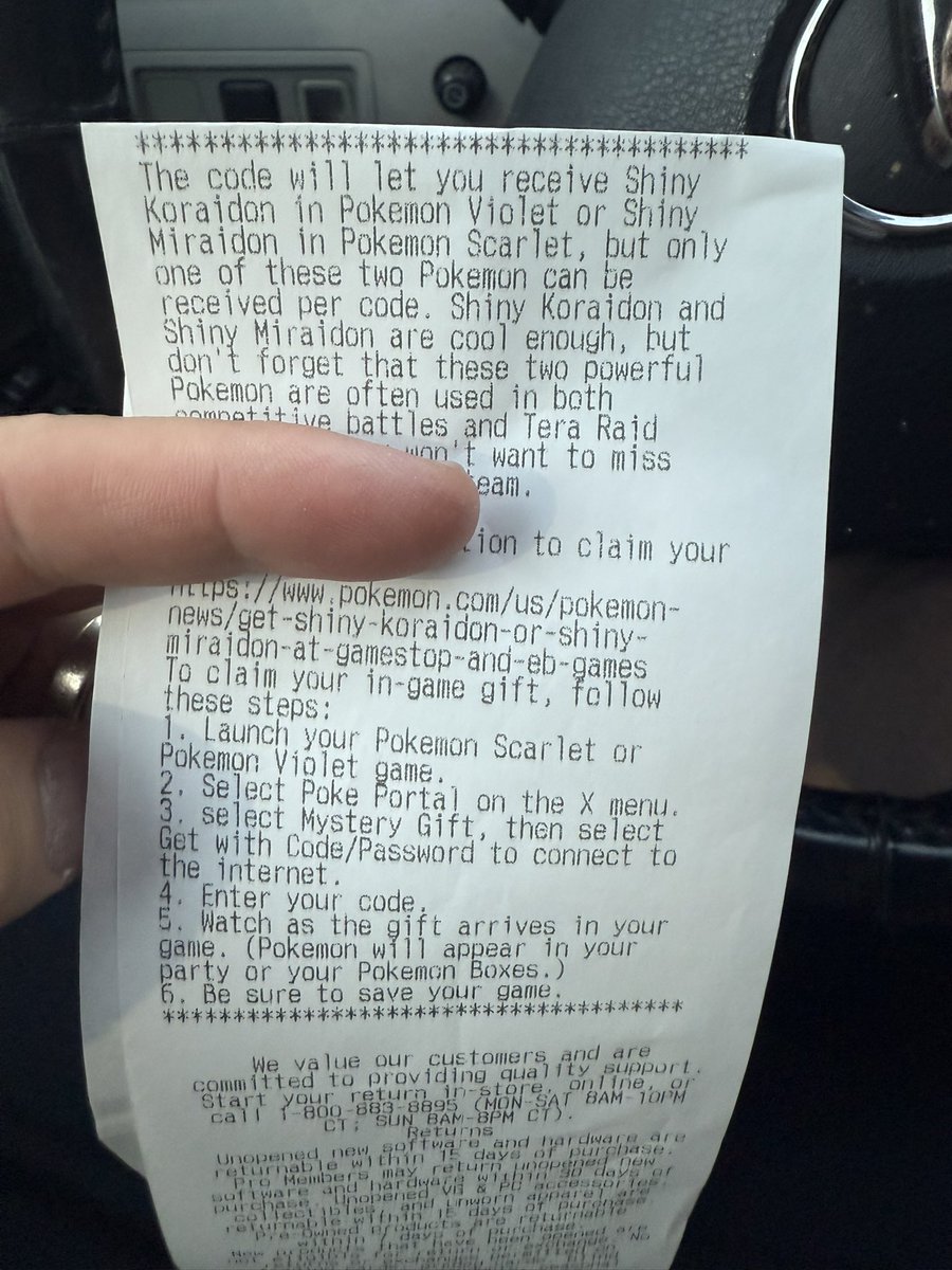 FREE Shiny Koraidon/Miraidon Code

Retweet to Win
Winner picked 10/10