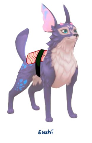 Ember’s rolling into dinner time dressed as sushi 🍣🐶  

Got a tasty costume idea of your own? Join our Discord and share it below!  

discord.gg/H5QtNyDXJt 

#CozyGames #VR #IndieDev #GameDev #StayForeverHome #VirtualPet