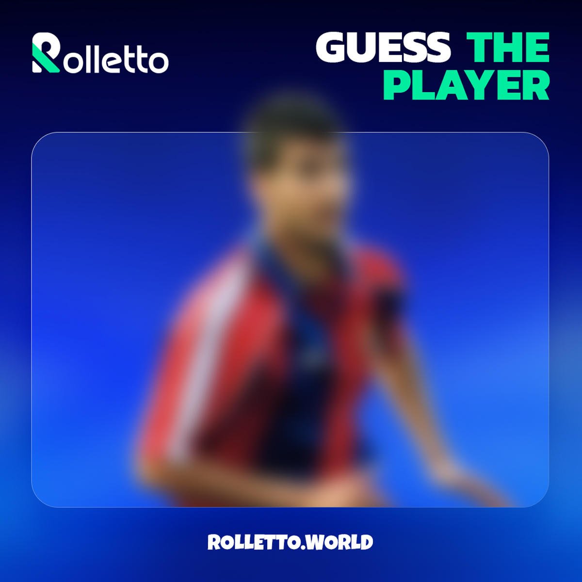👀 Guess the Player! 🧠

We’ve blurred the lines, but can you still name this sports star?

Drop your answer in the replies ⬇️
Play now 👉 rolletto.space/06101s

❤️ Like, tag 2 friends, and follow <a href="/RollettoSport/">Rolletto Sport</a> to test your knowledge and join the fun! 🎯