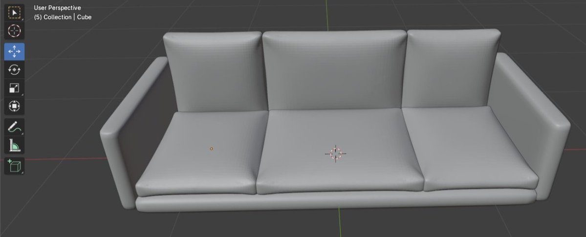 BlazeFyre7's tweet image. In Progress.. 👀🛋️
#blender #modelling