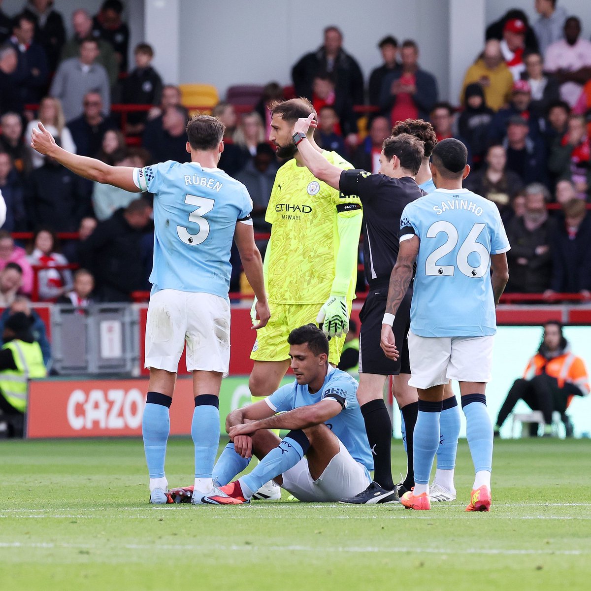 Rodri will be out for 2 to 3 weeks at a maximum; but yes, Pep would rather avoid playing him before the Liverpool game in November. 

#MCFC