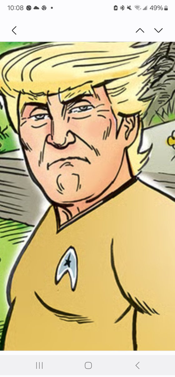 Don't get political on me, Scotty...
Even if I played a politician...