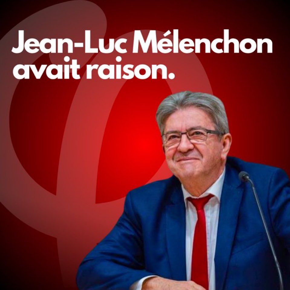francisbotale's tweet image. C'est peut etre lui la dernière chance de sauver la France PRO9
Cette fois @JLMelenchon est en position idéale, le seul debout avec un programme social et souverainiste

Aux Français de jouer

#CNR 🇫🇷 #pr09