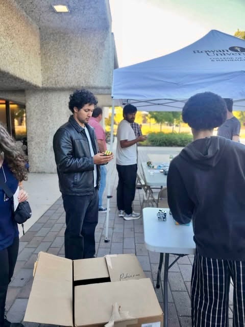 RowanMath's tweet image. Our Mathematics Meet &amp;amp; Greet is always a joyous occasion! Lots of our freshmen and transfer Math and Data Science majors came out to enjoy pizza and games as well as networking with our faculty. Thank you to everyone who attended and helped organize! 🦉

#RowanMathematics