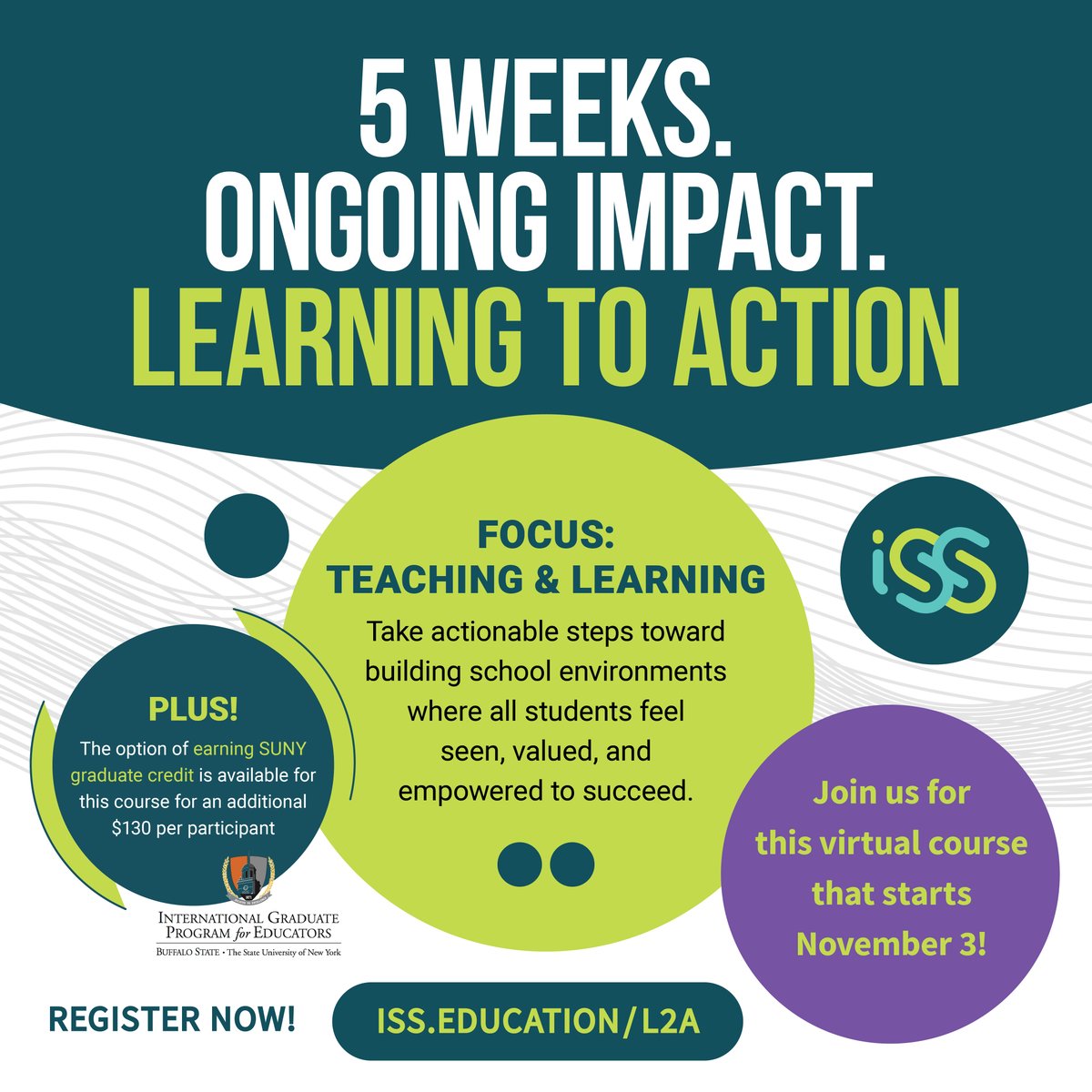 ISSCommunity's tweet image. ✨ Reminder for educators! Our 5-week virtual course is coming up soon. This is your chance to dive into culturally responsive, identity-affirming, and equity-driven practices that shape meaningful learning for every student. 🌍📚

#TeacherLife #ISSlearning #GlobalEd #ISSEDU