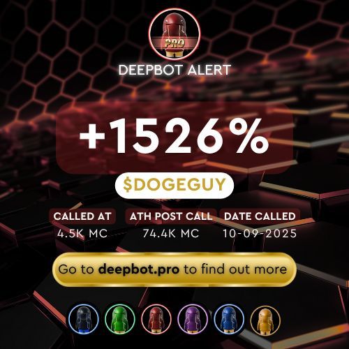 DeepBot_'s tweet image. DeepBot PRO alert projects scores another winner, not using DeepBot yet? your missing the easiest way to make profits.

To find out more check out deepbot.pro

#DeepBot #DeepBotPRO