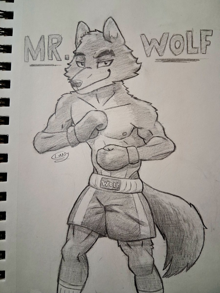 | The Bad Guys |

Mr. Wolf wants a little match 🐺 🥊 Little sketch I made for fun.

#TheBadGuys #fanart #mrwolf #Wolf #TheBadGuys2 #sketch #TheBadGuys2Movie