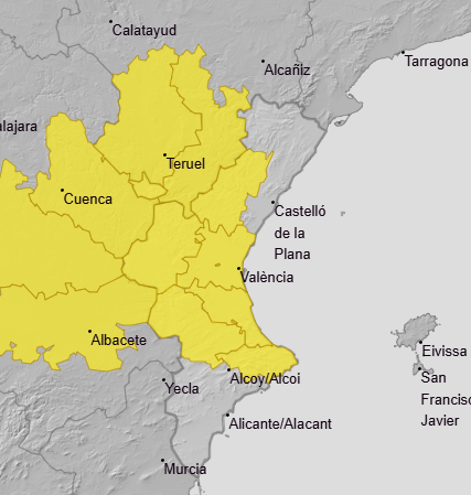 🌧️ El panorama se confirma: AEMET activa avisos amarillos por lluvias y tormentas para el miércoles, aunque los modelos de hoy al mediodía apuntan a una bajada en la intensidad del temporal. Todo indica que tendremos varios días de precipitaciones continuadas, más que un episodio