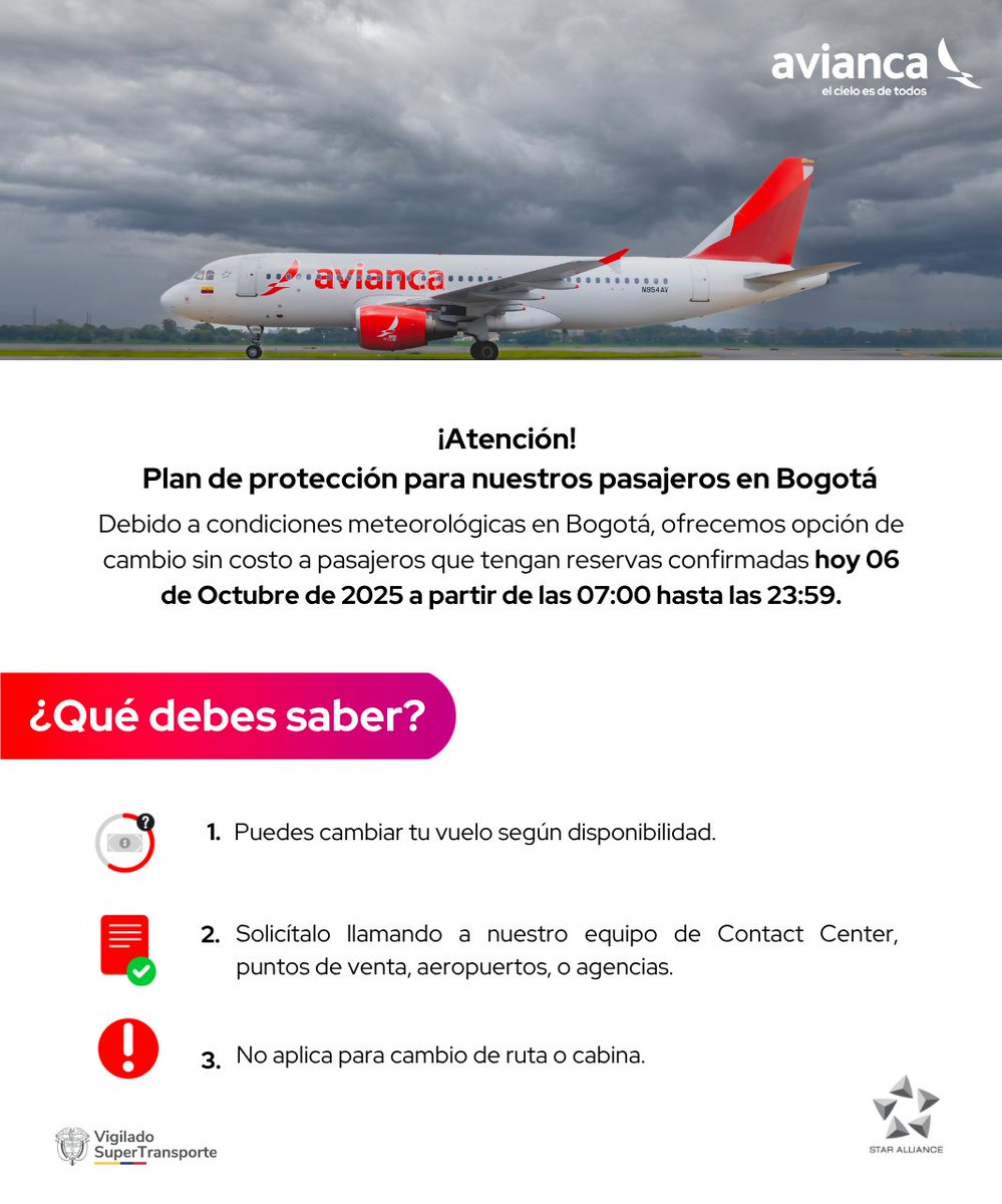 avianca te guía tweet media