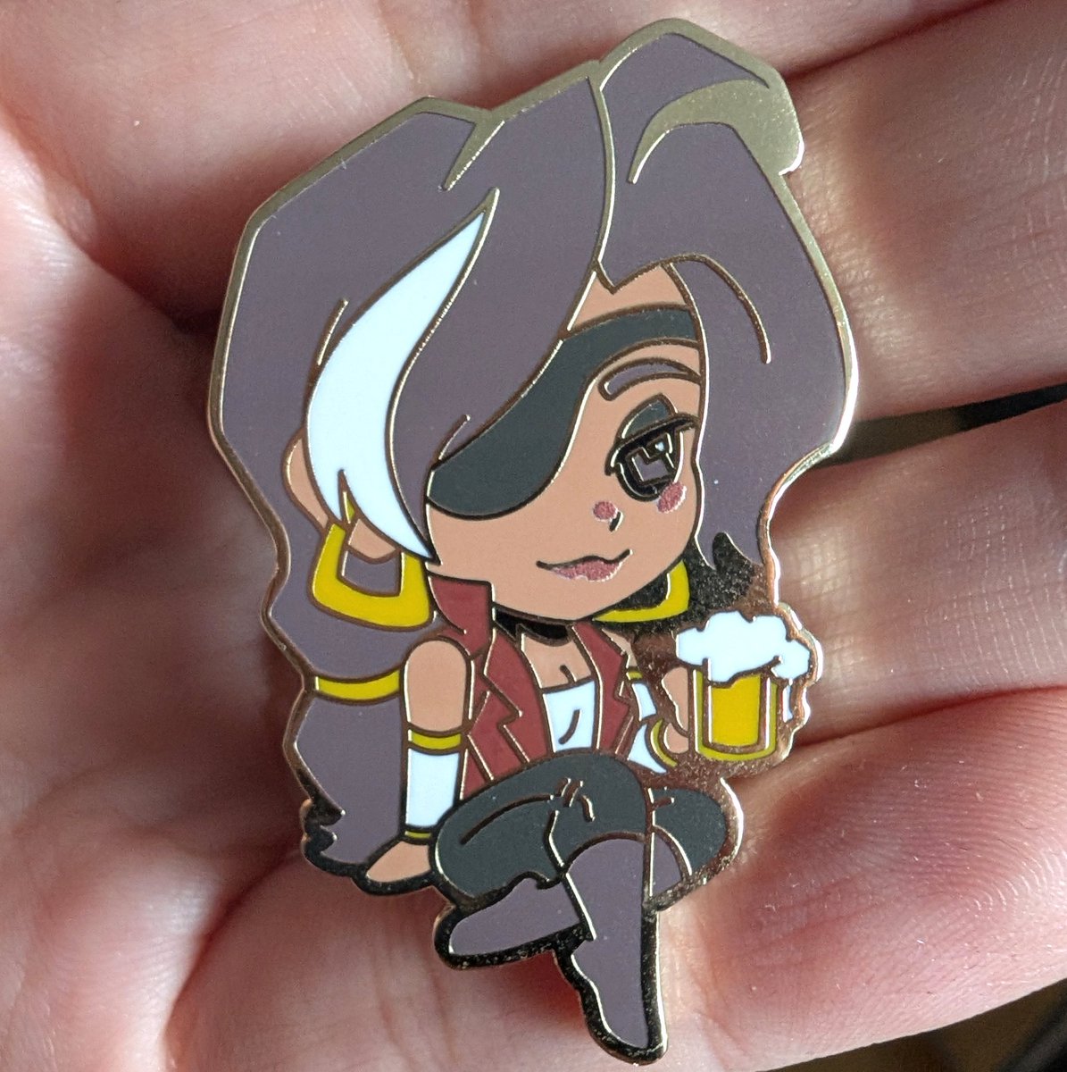ProxysArt's tweet image. I had the opportunity to collab with @GS_Promo_Inc
I made an enamel pin of Beatrice, a character for a game I'm working on!

GSJJ was great to work with. if you never made merch they're an easy place to start
Thanks GSJJ! 
bit.ly/4onZ735
#GSJJ #custompins #enamelpins