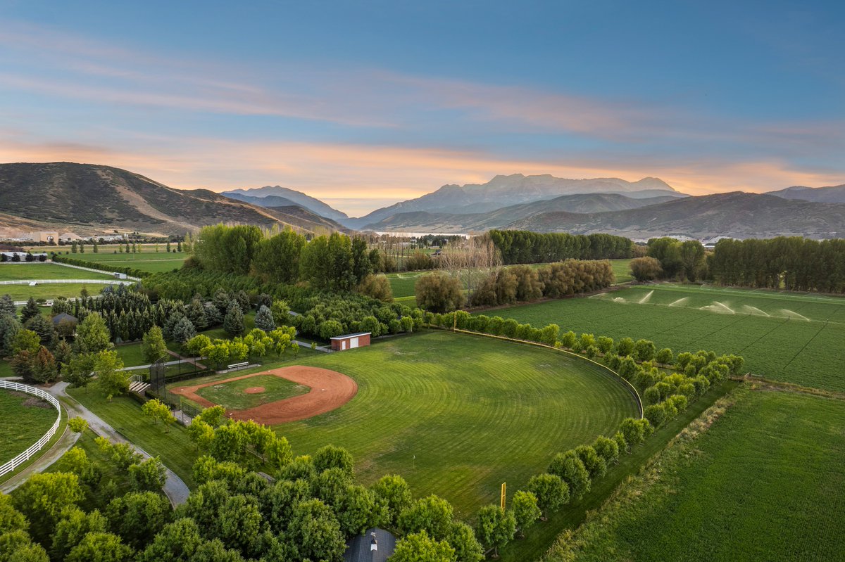 Set on 27 acres, Camelot is a reimagined 24,000-square-foot estate where Parisian Modern design meets the Wasatch Mountains. See more: bit.ly/3VN1ShV

Listed by Valen Lindner and Jamison Frost with Christie's International Real Estate Park City